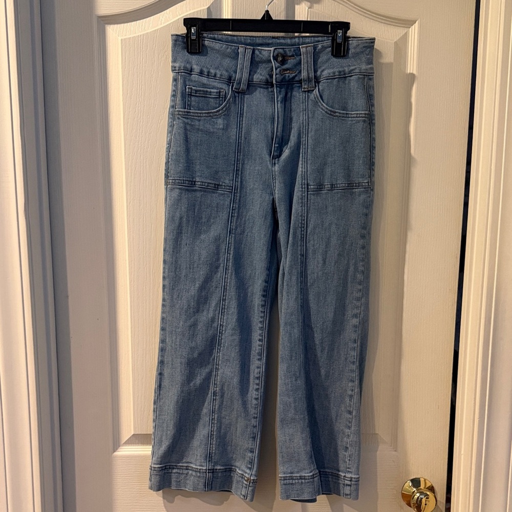 Mica Women's Blue Jeans 7/28 - Picture 2 of 6
